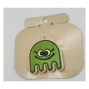 Vintage 1980's Pac-Man Ghost Hair Barrette